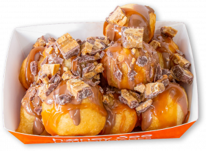 snickers donuts loukoumades